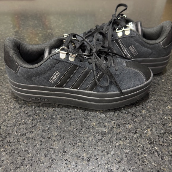 Adidas VI Court Women's Black Sneakers - Picture 4 of 6